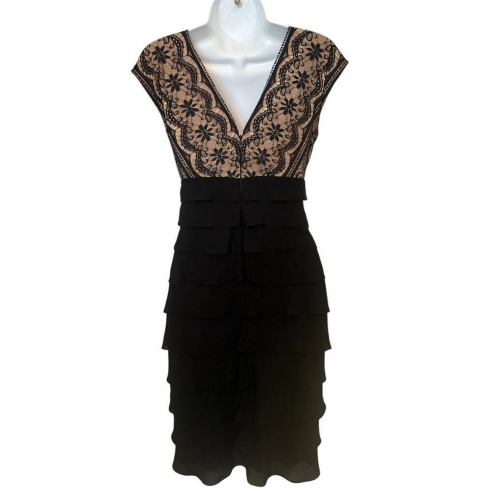 Adrianna Papell Sleeveless Lace Sheath Cocktail Dress - Women's 10